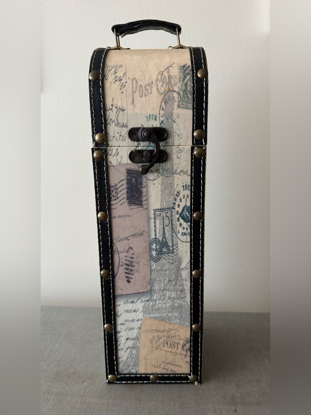 Parisian Decorative Wine Carrier Box